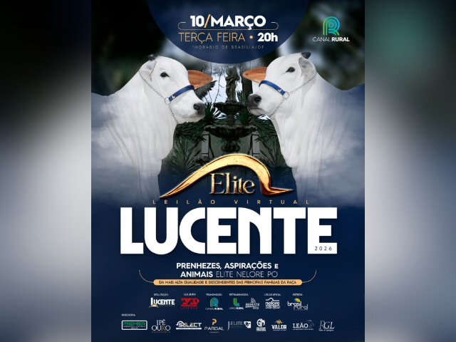 Leilão Virtual Cassio Lucente 2026 – Etapa Elite