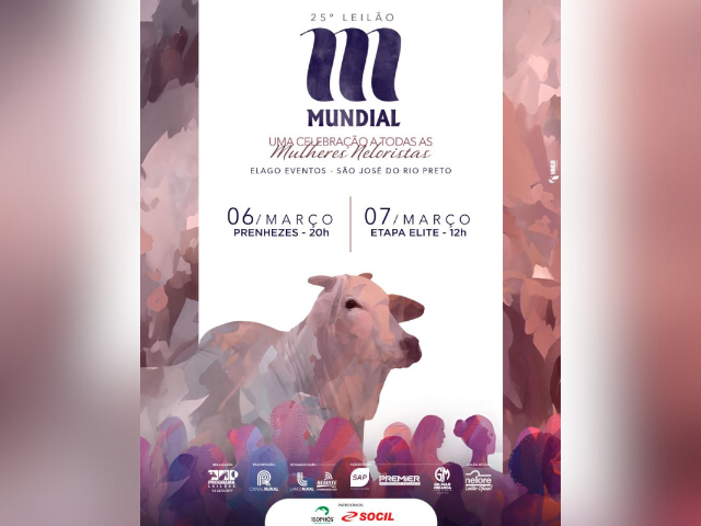 25º Leilão Mundial – Etapa Prenhezes