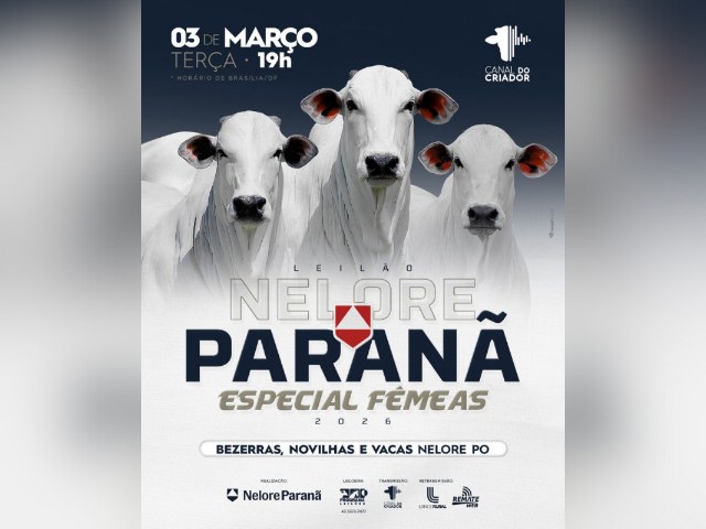 Leilão Nelore Paranã Especial Fêmeas 2026