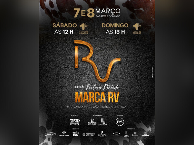 Leilão Nelore Pintado Marca RV