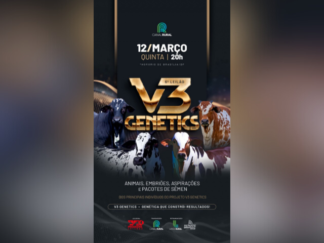 6º Leilão V3 Genetics
