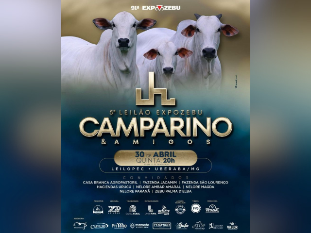 5° Leilão Expozebu Camparino & Amigos