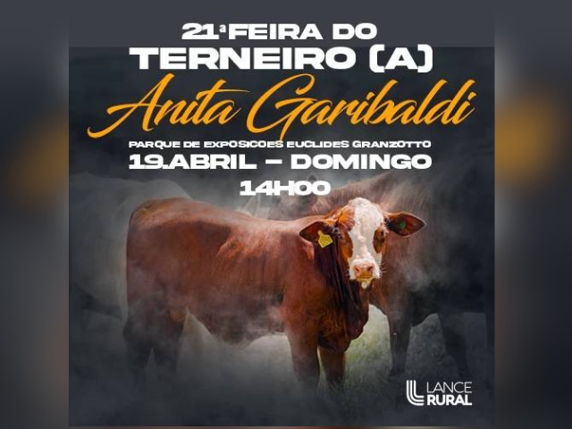 21ª Feira do Terneiro (a) de Anita Garibaldi