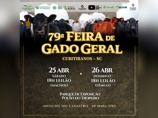79ª Feira de Gado Geral de Curitibanos