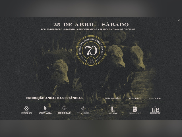 70º Remate Anual Cab Santo Angelo
