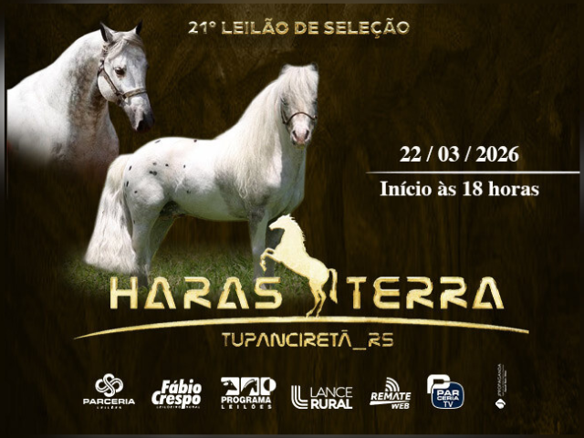 21º Leilão de Seleção Haras Terra