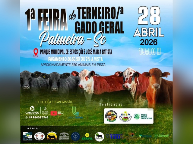 Feira do Terneiro (a) e Gado Geral de Palmeira