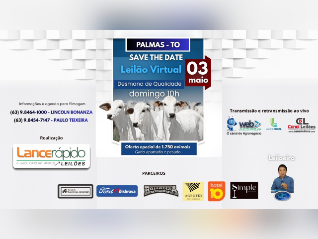 Leilão Virtual Desmame de Qualidade