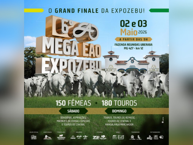 6ª A Mega EAO Expozebu 2026 – Etapa Fêmeas