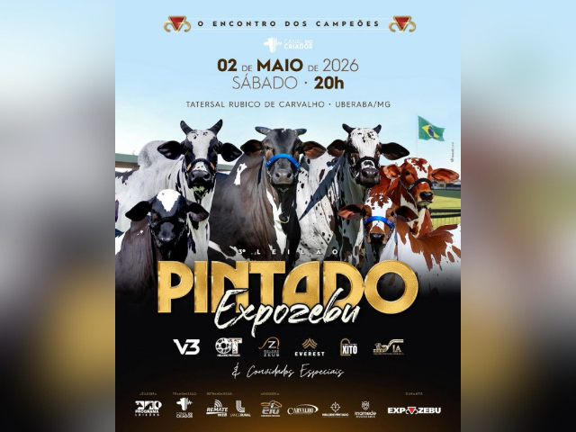 3º Leilão Pintado Expozebu e Convidados Especiais – Encontro dos Campeões