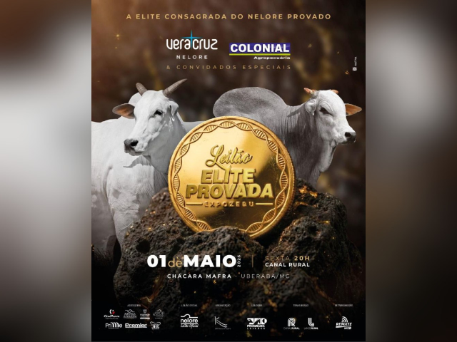 Leilão Elite Provada – Expozebu 2026