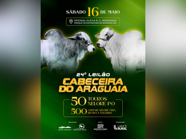24º Leilão Cabeceira do Araguaia