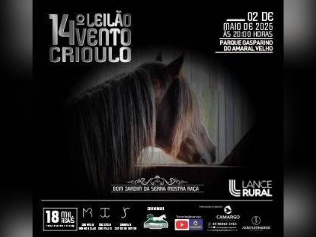 14º Leilão Vento Crioulo