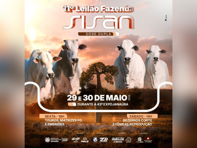 11° Leilão Fazenda Sisan – Dose Dupla