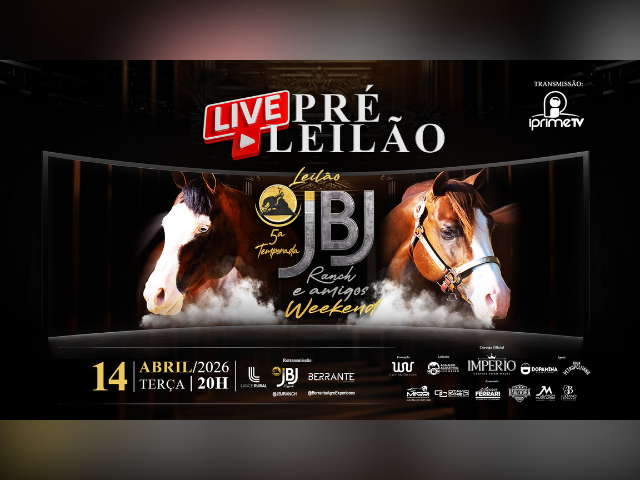 LIVE: Pré Leilão JBJ Ranch & Amigos Weekend