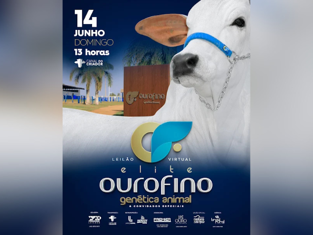 Leilão Virtual Elite Ourofino Genética Animal e Convidados