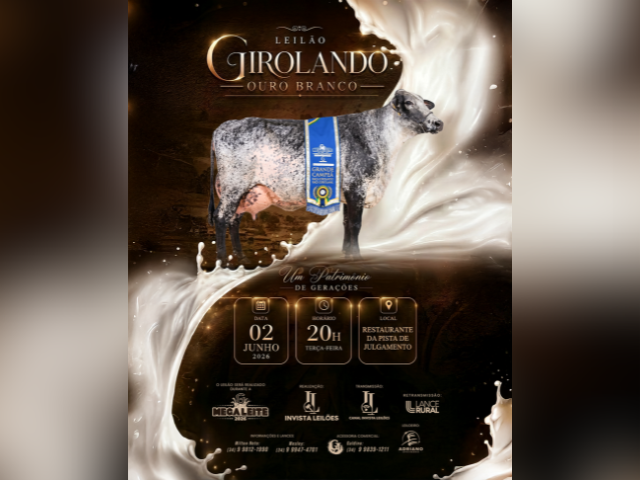 Leilão Anual Girolando Ouro Branco
