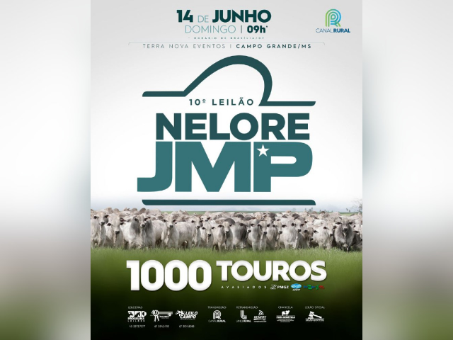 10° Leilão Nelore JMP – Etapa Touros