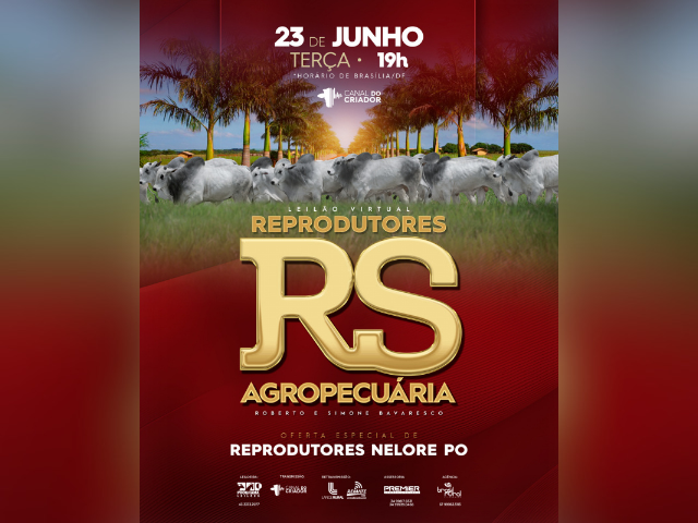 Leilão Virtual Reprodutores RS Agropecuária