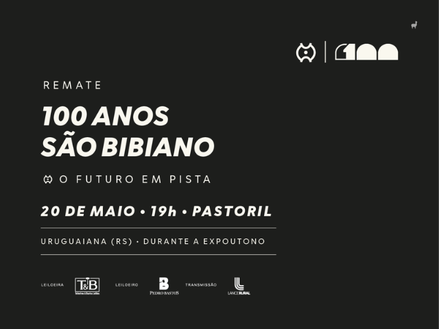 Remate São Bibiano – 100 Anos – Futuro em Pista