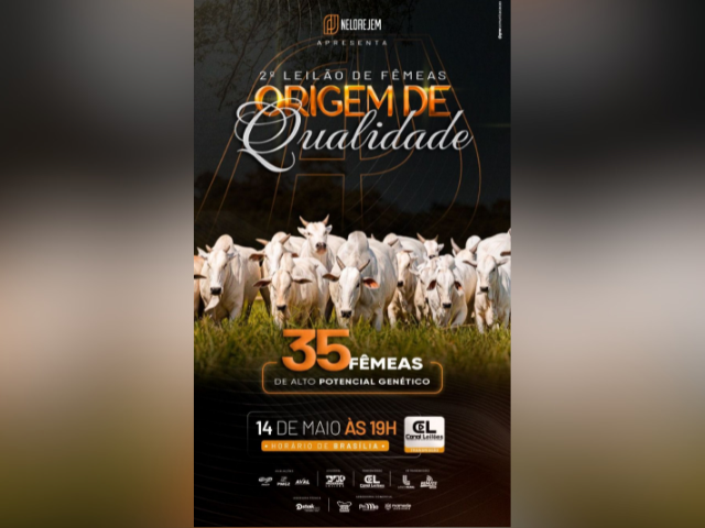 2º Leilão de Fêmeas Origem de Qualidade