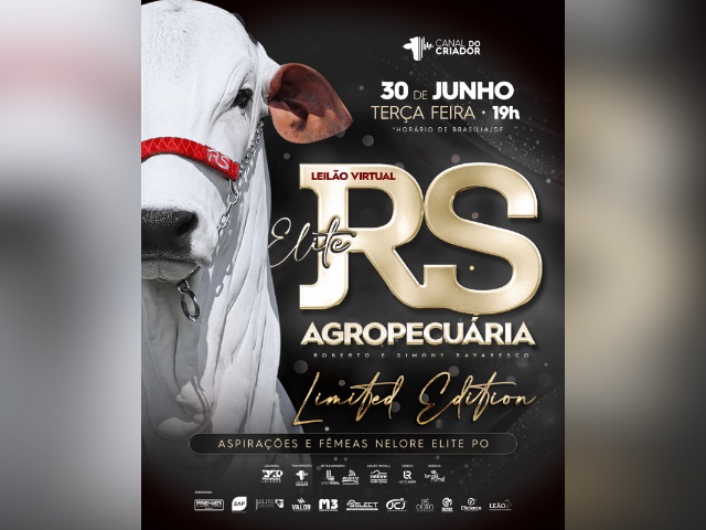 Leilão Virtual Elite RS Agropecuária – Limited Edition