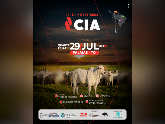 Leilão Internacional CIA
