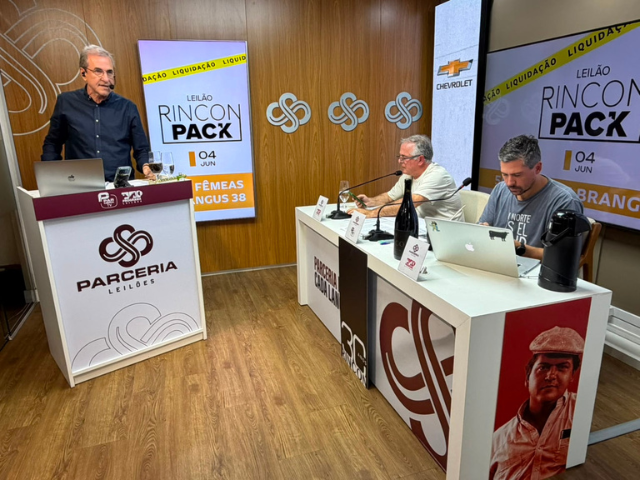 'Imagem de destaque do post: 'Maratona Rincon 30 Anos chega à metade com R$ 8 milhões faturados e venda de genética para a Bolívia