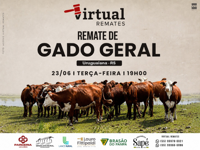 Remate de Gado Geral