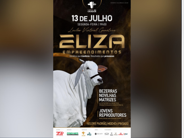 Leilão Virtual Genética Eliza Empreendimentos