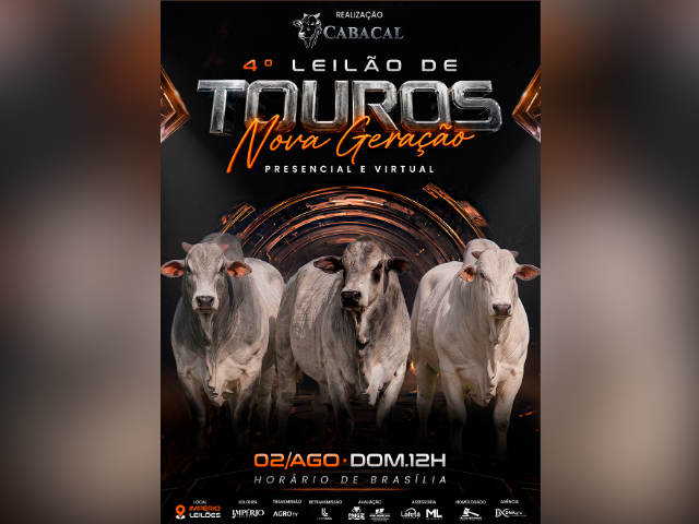 4º Leilão de Touros Nova Geração
