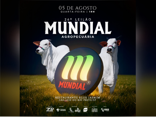 26° Leilão Mundial Agropecuária