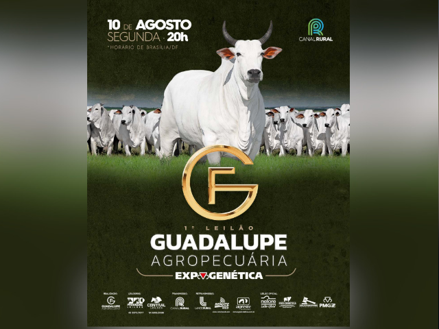 1º Leilão Guadalupe Agropecuária – Expogenética 2026
