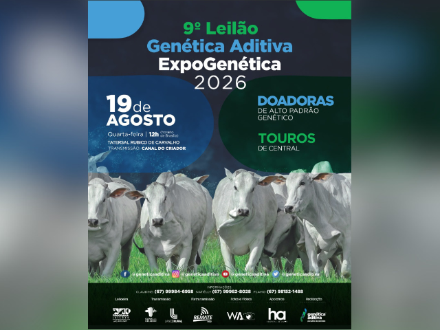 9° Leilão Genética Aditiva – Expogenética