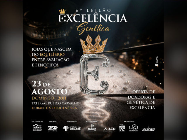 6º Leilão Excelência Genética