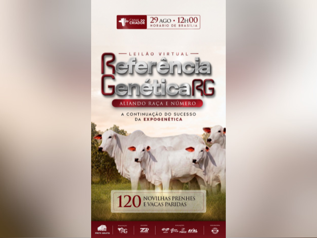 Leilão Virtual Referência Genética RG