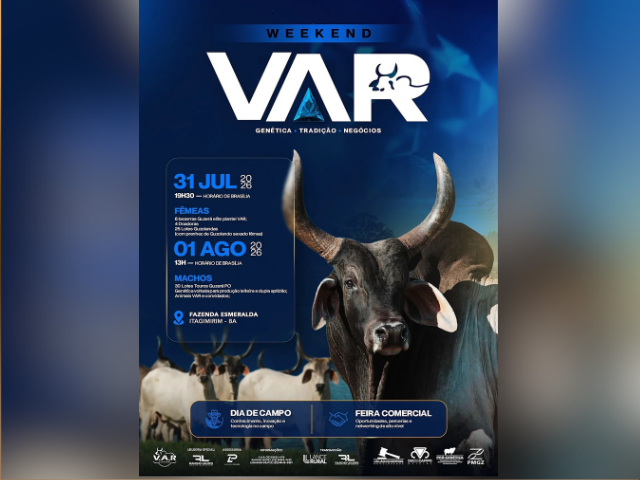 Leilão Weekend V.A.R. – Fêmeas