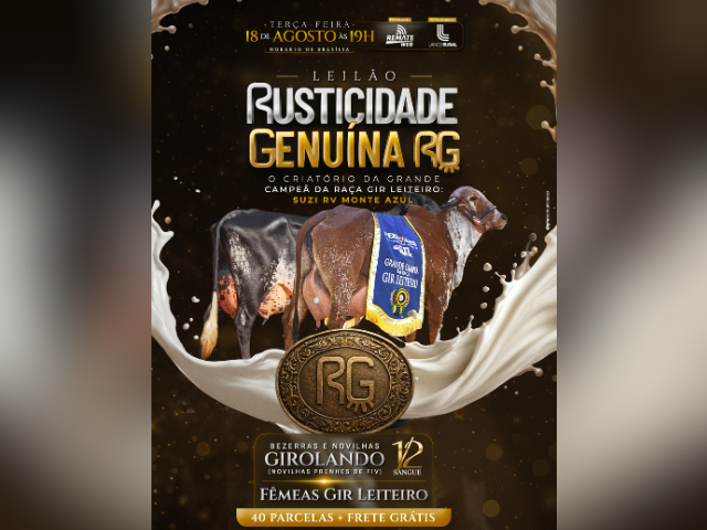 Leilão Rusticidade Genuína RG