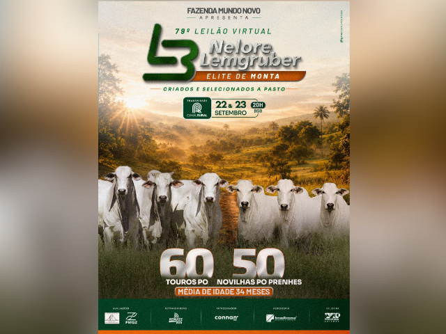 79° Leilão Virtual Nelore Lemgruber – Elite De Monta