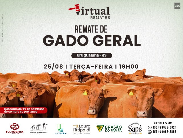 Remate de Gado Geral