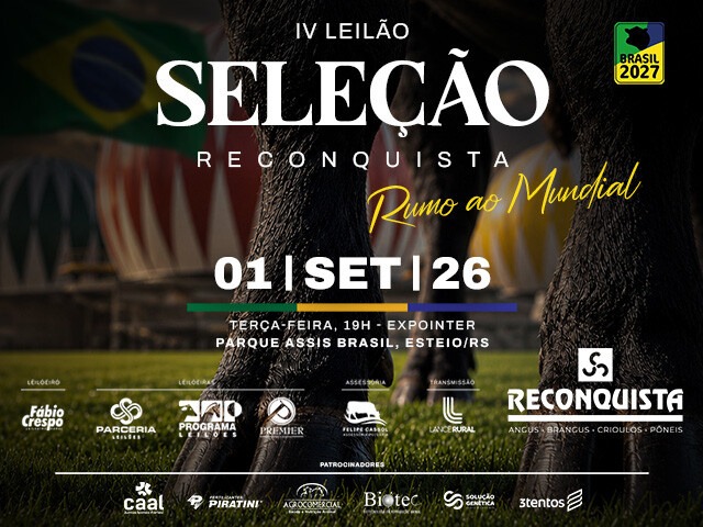 IV Leilão Seleção Reconquista