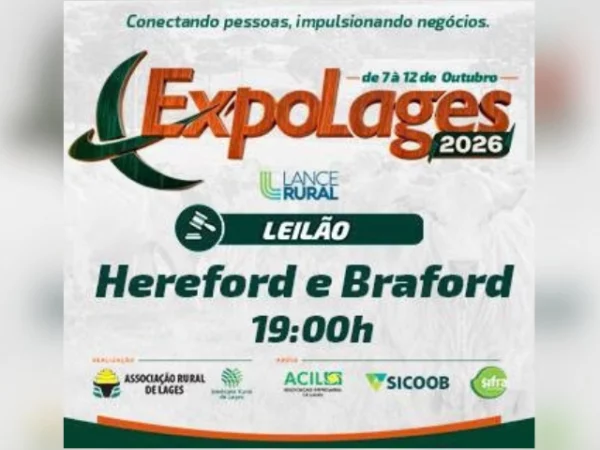 Expolages – Leilão Hereford e Braford