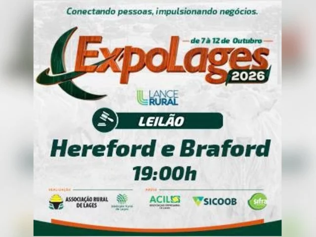 Expolages – Leilão Hereford e Braford