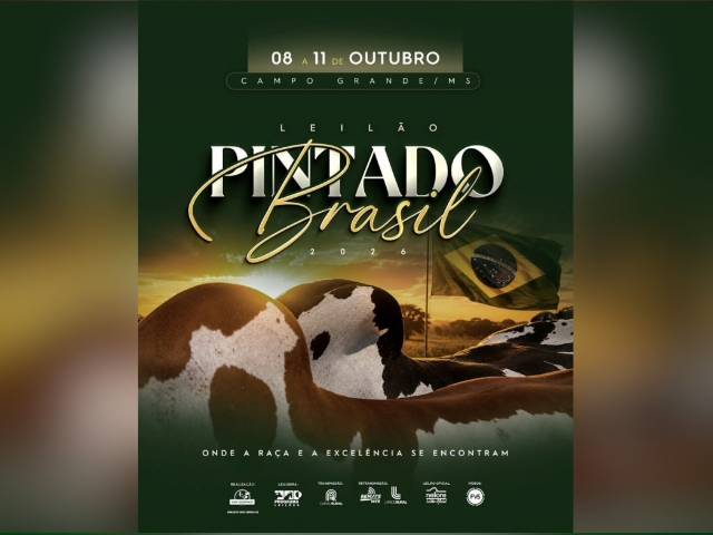 Leilão Pintado Brasil 2026 – Etapa Embryo