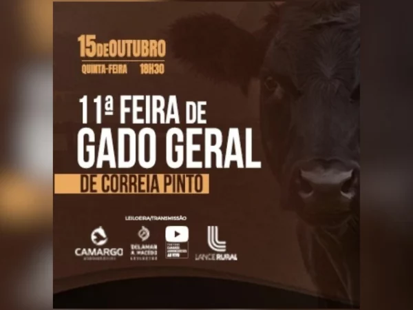 11ª Feira Gado Geral Correia Pinto
