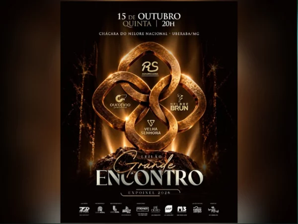 Leilão Grande Encontro – Expoinel 2026