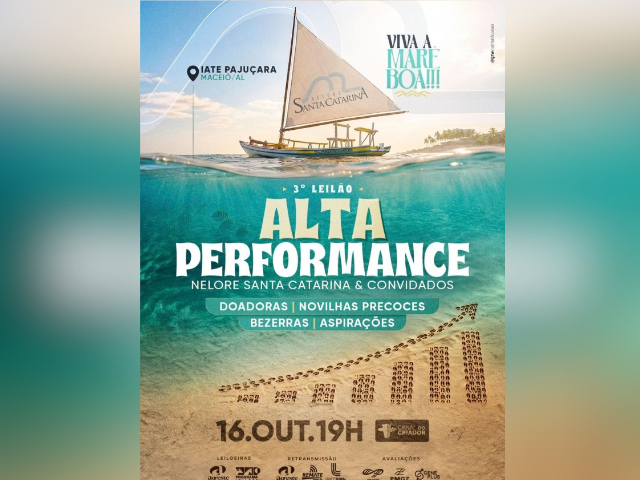 3º Leilão Alta Perfomance – Nelore Santa Catarina E Convidados