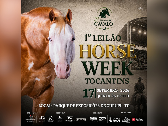 1º Leilão Horse Week Tocantins