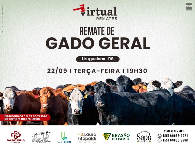 Remate Gado Geral