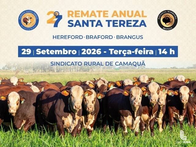 27º Remate Anual Santa Tereza